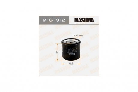 Фільтр масляний Mazda CX-30 (19), CX-5 (11), CX-9 (17-), 3, 6 (12-)/ Subaru Forester (01-), Impreza (03-), Outback ((MFC-1912) MASUMA