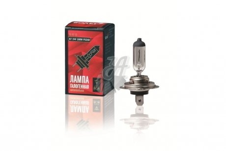 Лампа галогенна H7 24V 70W PX26d StartVOLT